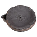 Creative Japanese Tea PlateHandmade Coarse Pottery Pot Mat Chinese Retro Porcelain Kung Fu Tea Set Gilding Tea Table