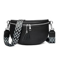 High Quality PU Leather Ladies Waist Bag Crossbody Chest Bag Cosmetic Bags & Cases