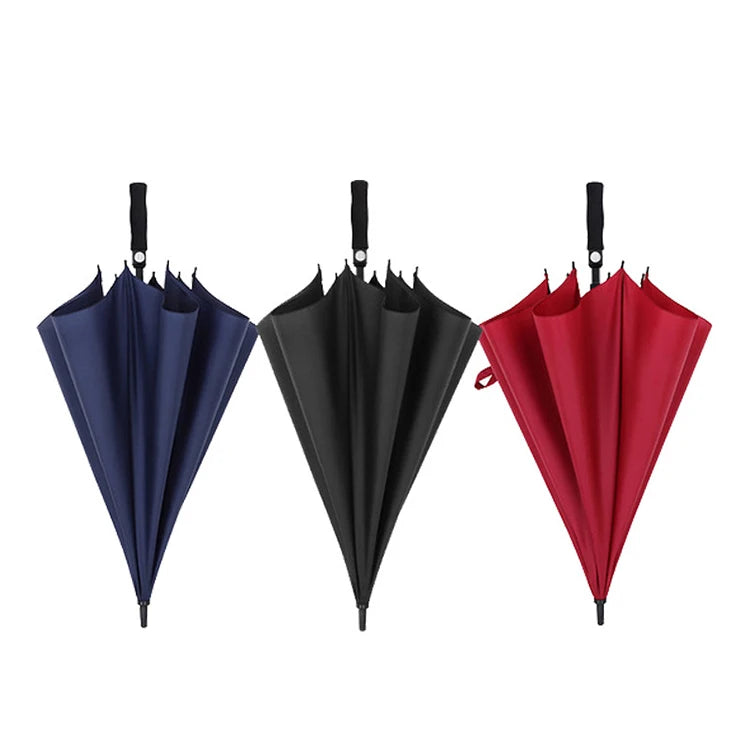 Promotional Umbrella Automatic Black Promotion Advertising Umbrella for Business