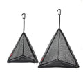 Outdoor Triangle Sun Net Collapsible Storage Net Camping Hanging Net Storage Basket PVC Hanging Net Bag