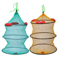 Sea Fishing 3 Layer Fishing Basket 3 Floating Multi Specification 35 40 45 50# Thickened Fishing Net