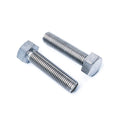 Customized Mild Steel Gold Plated High Strength Metric Hex Bolt DIN 933 Hexagon Head Screws ROHS Certified