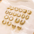 Summer Collection Elegant Gold Stainless Steel Earrings Women High-Grade Daily Jewelry Pearl Niche Fashionable Personalized