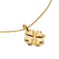 Wholesale 925 Sterling Silver 18k Gold Plated Unique Fine Jewelry Korean Unique Clover Pendant Charm Necklaces for Women