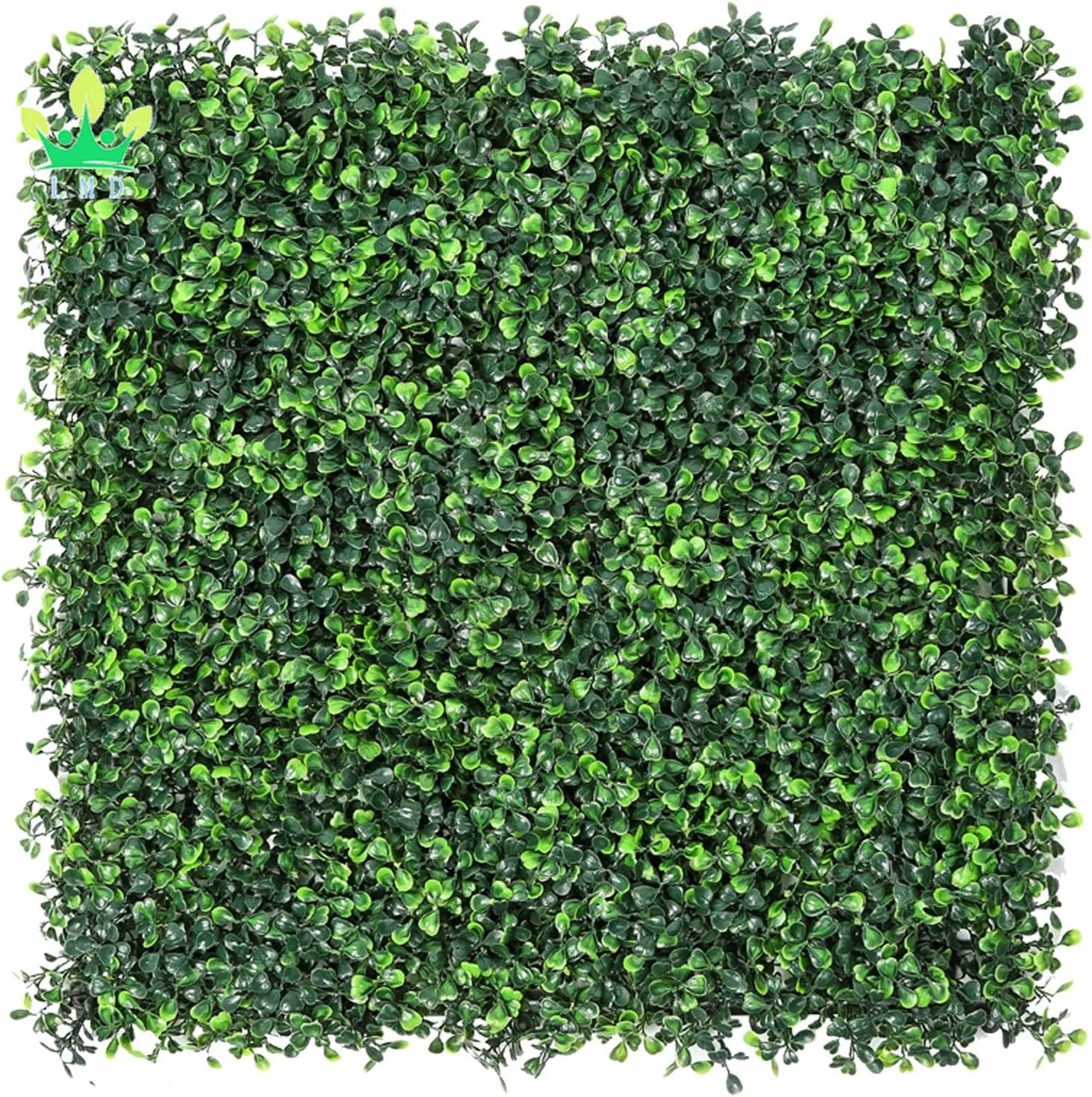 12 Pieces 20"x 20" Artificial Boxwood Panels Topiary Hedge Plant Privacy Fences for Outdoor Indoor Decor