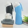 Wholesale Silicone Sports Collapsible Bottle BPA Free 700ml Travel Outdoor Sport Gym Folding Water Bottle for Hiking