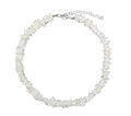White Puka Shell Necklace Bracelet Anklet Hawaiian Clam Chip Surfer Necklace Trendy Summer Beach Shell Choker