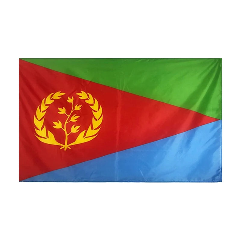 Wholesale Customized Any Size Logo Eritrea Banner Eritrean Flag with Brass Grommets
