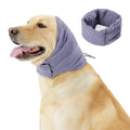 New Dog Soothing Head Cover Anti Scar Winter Warmth Adjustable Dog Head Cover Polyester