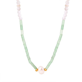 Wholesale Dainty Choker Necklace Fine Beaded Chain Pearl Necklaces Women