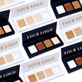 Foundation Concealer Vegan Private Label Full Coverage Bronzer Contour Palette Makeup Matte Waterproof Cream Concealer Palette