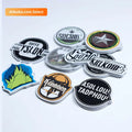 New Products For Clothes Pack Uv Waterproof Logo Kiss Sticker Labels Custom Vinyl Paper Glitter Hologram Die Cut Stickers