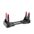 Compact Range Vise for Tool Easy Transport Cleaning and Maintenance with Folding Forks and Non-Marring Cradle