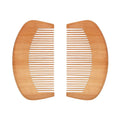 ECO-Friendly Natural Wood Detangling Hair Comb Custom Logo Portable Hair Extensions Beard Comb