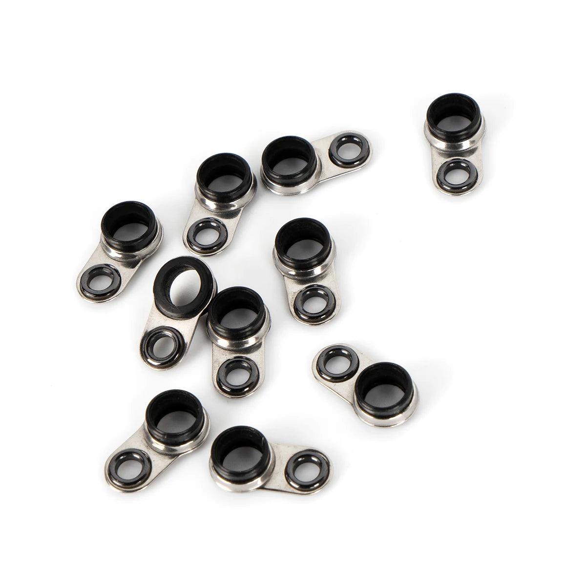 Stainless Steel & Ceramic Telescopic Sea Fishing Rod Guide Rings Multiple Sizes for Rock Fishing Rod Guides Ring Repair