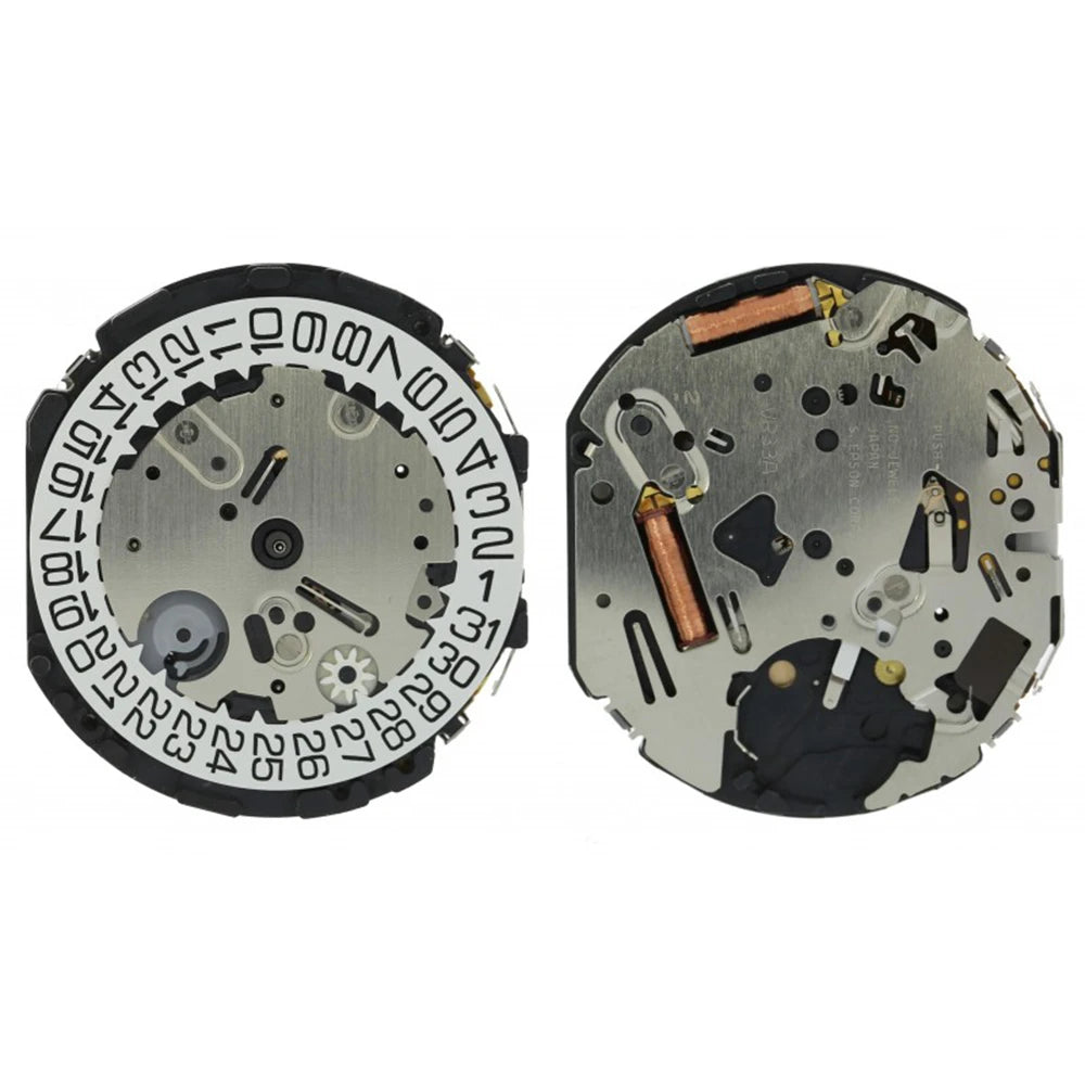 VR33 Quartz Watch Movement Replacement for VR33 Movement