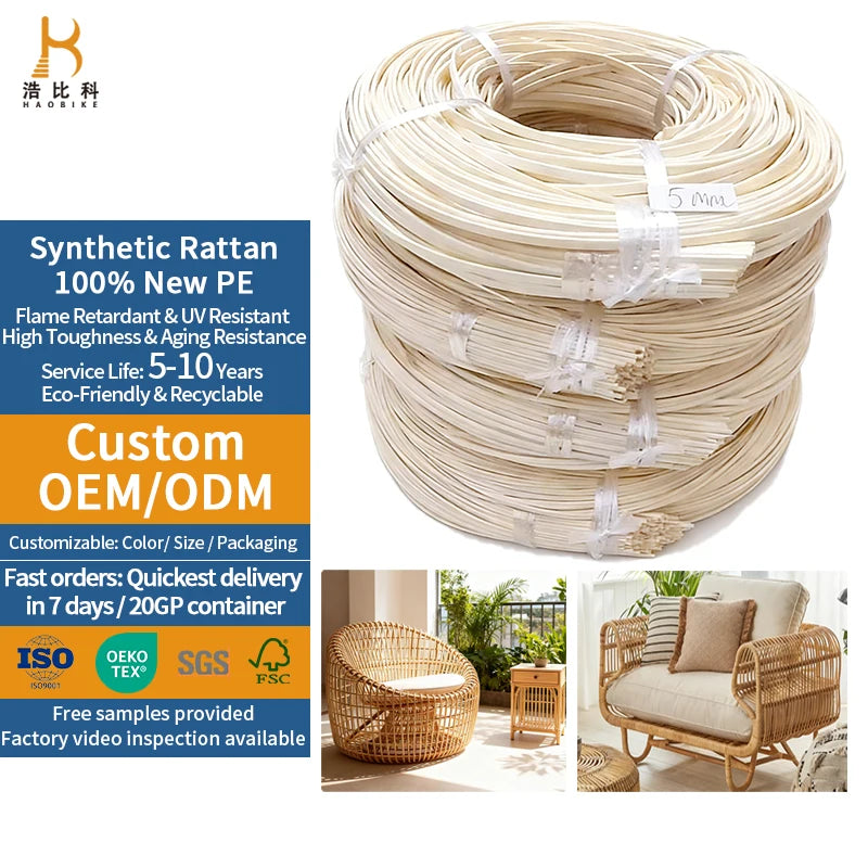 Wholesale Synthetic Weaves Furniture Rattan Cane Craft Sillas De Sticks Natural Cane Raw Material Rattan Core