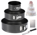 Bake Pan Cake Springform Pan Bakeware Mold Baking Tools Set Kitchen Cake Mould Set Baking Pans for Cake