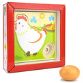 Montessori Wooden 3D Chickens Grow Multi-Layer Puzzle Early Educational Puzzle Children Cognitive Toys for Kids Boys Girls