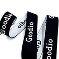 OEM Low Price Custom Color Nylon Elastic Waistband Drawcord Elastic Band Print Clothing Accessory Jacquard Elastic Band