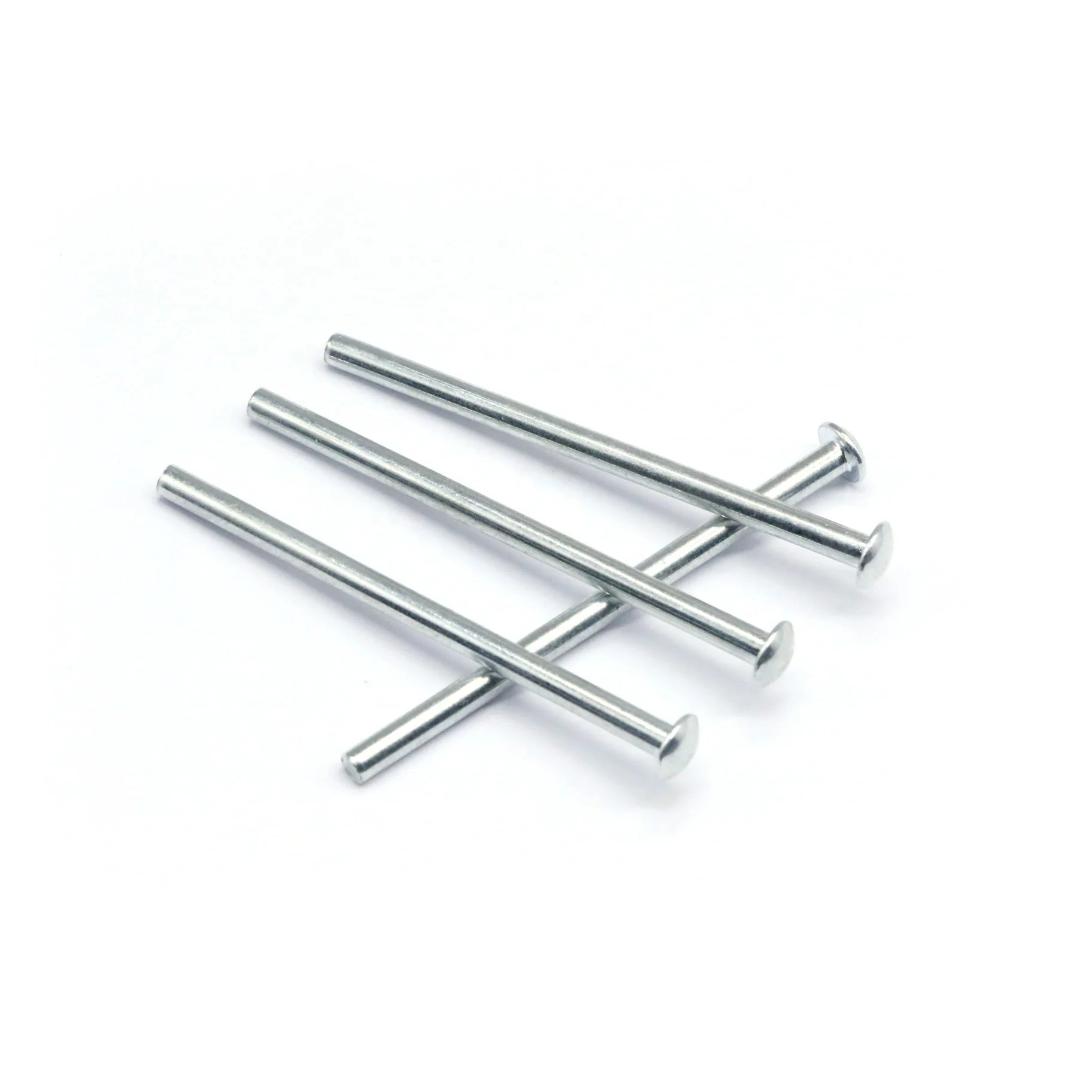 China Manufacturer Custom Hot New Carbon Steel Bright Head Semi-Tubular Rivets ISO Certified Saitong Brand for New Energy Auto