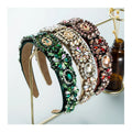 Fashion Personality Full Rhinestone Headband Baroque Ladies Prom Hair Accessories Jewelry