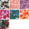 Modern 5x5mm Square Acrylic Resin Mosaic Tiles Made in China for DIY Hobbies & Crafts-Buenoarte Brand