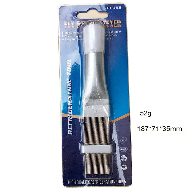 Industrial Stainless Steel Metal Fin Comb Tool Air Conditioning Brush Cleaning Dust Wire Air Conditioning Fin Comb Cleaning Dust