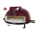 KIMSTONE 21 Inch Heating Oven Horno De Pizza Commercial Pizza Oven Brick Equipment Commercial Wood Fired Pizza Oven