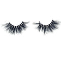 Real Mink Eyelashes 5D Curl Cotton Band Lashes Hand Made Full Strip Lashes 3D Effect 25mm Long Wispy 3D Fur Lash Vendor
