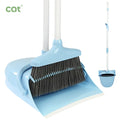 New Design Collapsible Dustpan and Broom Set with Long Handle for Household Cleaning