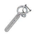 Hot Sale Crystal Key Chain Pendant Car Keychain Anti Lost Keychain with Phone Number