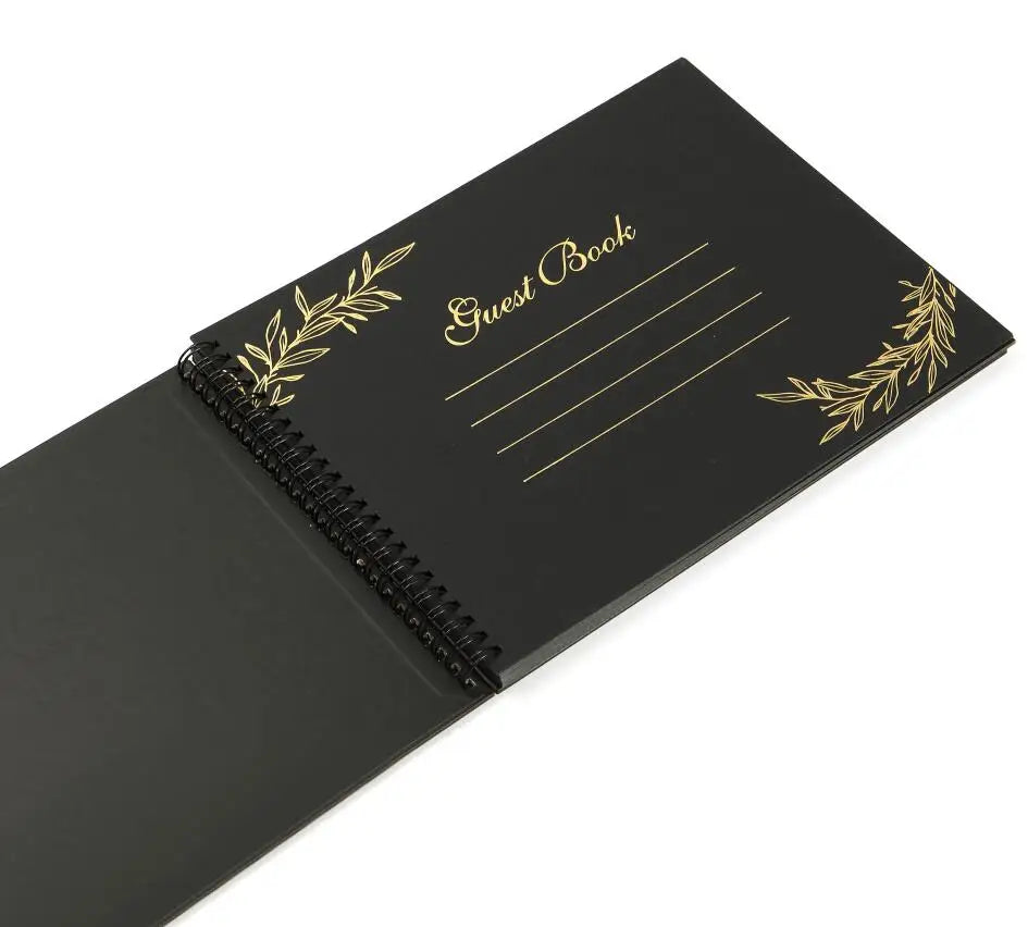 Custom Printing Embossed Wedding /Guest Book