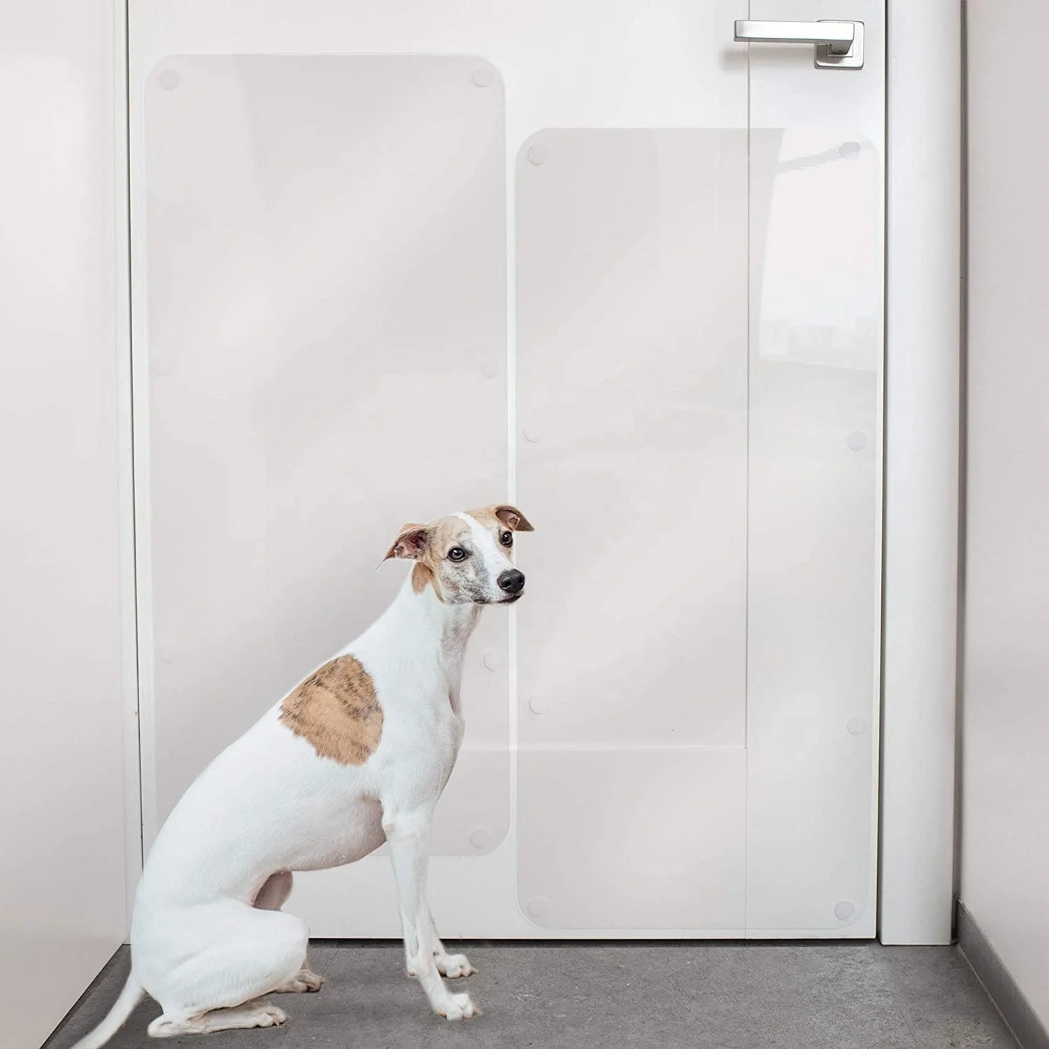 Upgrade Thickened PVC Transparent Door Protector From Dog Scratching Pet Protector Dog Door Scratch Shield