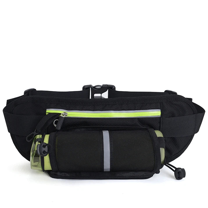QXMOVING New Fanny Pack for Women Multi-Functional Outdoor Sport Fitness Waist Belt Bag with Zipper Closure for Running