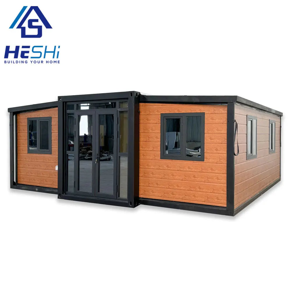 Local Standards 20Ft 40Ft Prefab Expandable Container House for Sale Prefabricated Luxury Villa 2 Bedroom Mobile Portable Home