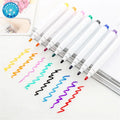 Eco-friendly 8-Color Erasable Journal Graffiti Marker Children's Friendly Water-Based Whiteboard Drawing Pen Colorful OEM