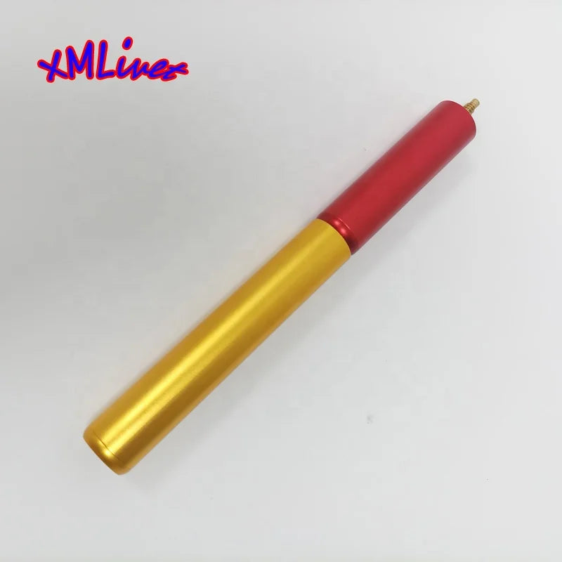 Xmlivet Colorful Plating Aluminum Snooker Cue Extensions for Different Size and Joints Twice Extend Billiard Accessories