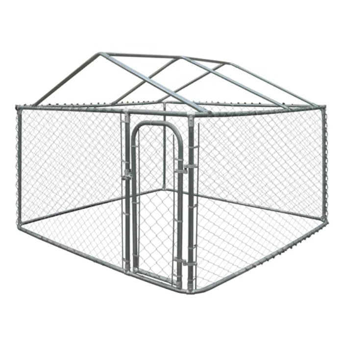 Heavy Duty Dog Kennel Outdoor Metal Chain Link Dog Cage HOT MegaBDM