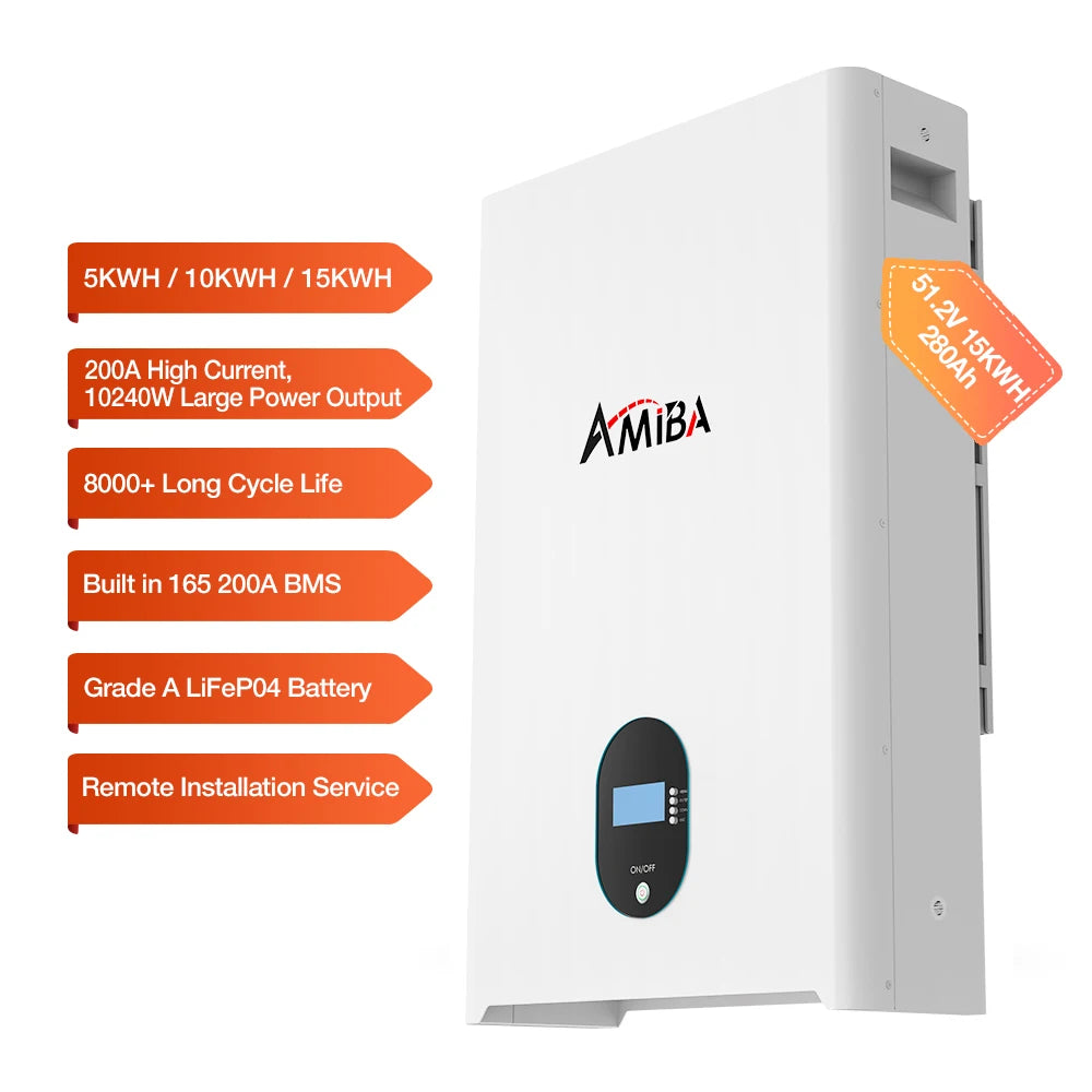 Wholesale 10Kw Solar Battery 48V 100Ah 200Ah 400Ah 5Kwh 10Kwh 20Kwh Power Wall Solar Battery Powerwall for Solar System Home