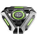 Black Technology Fingertip Gyro Limited Edition Hand Spinner Metal Glow in Dark Finger Decompression Boy Toy