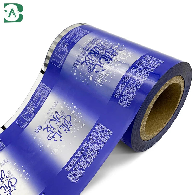 LLDPE Soft Moisture Proof Heat Seal Roll Film Packaging Food Laminating Instant Coffee Sachet Translucent Film Roll