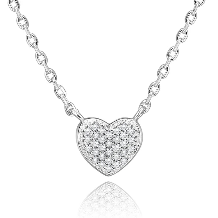 Fashion Valentine Necklace 925 Sterling Silver Jewelry Necklaces for Women Wholesale