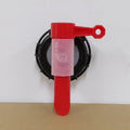 Aeroflow Black Cap/Red Tap 25 Litre Drum Bottle Container Screw Cap Tap With 58mm Thread Plastic Lid Dispenser - Ball Valve
