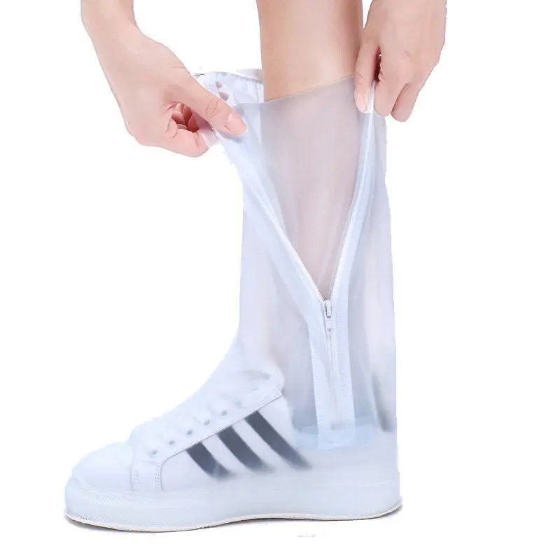 SILIKOLOVE Outdoor Travel Waterproof Rain Boots Cover Reusable Rain Shoes Covers Non Slip  Rubber Rain Shoe Covers