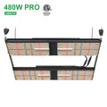 Drop Shipping  Hydroponic 480w Full Spectrum Lm301H Mix Oslon IR Red UV Quantum Pendant Grow Lights for 4X4 Indoor Tent
