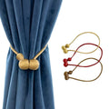 Wholesale Eco-friendly ISO9001 Certified Polyester Strong Magnet Modern Design Curtain Tiebacks Fast Installation Accessories