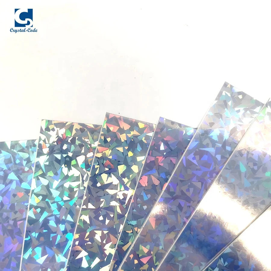 Wholesale 8.5*11 Inch A4 Self-Adhesive Shinny Pattern Vinyl Inkjet Printer Label Sticker Paper for Mobile Phones and Computers