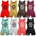 2025 Custom Made Solid Breathable Knitting Eco-Friendly Two-Piece Yoga Set for Women Casual Above-Knee Tank Top Shorts