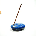 DIY Beauty personal Blue Spot stone Square Incense Holder Balance Healing Meditation ornaments garden decor gift